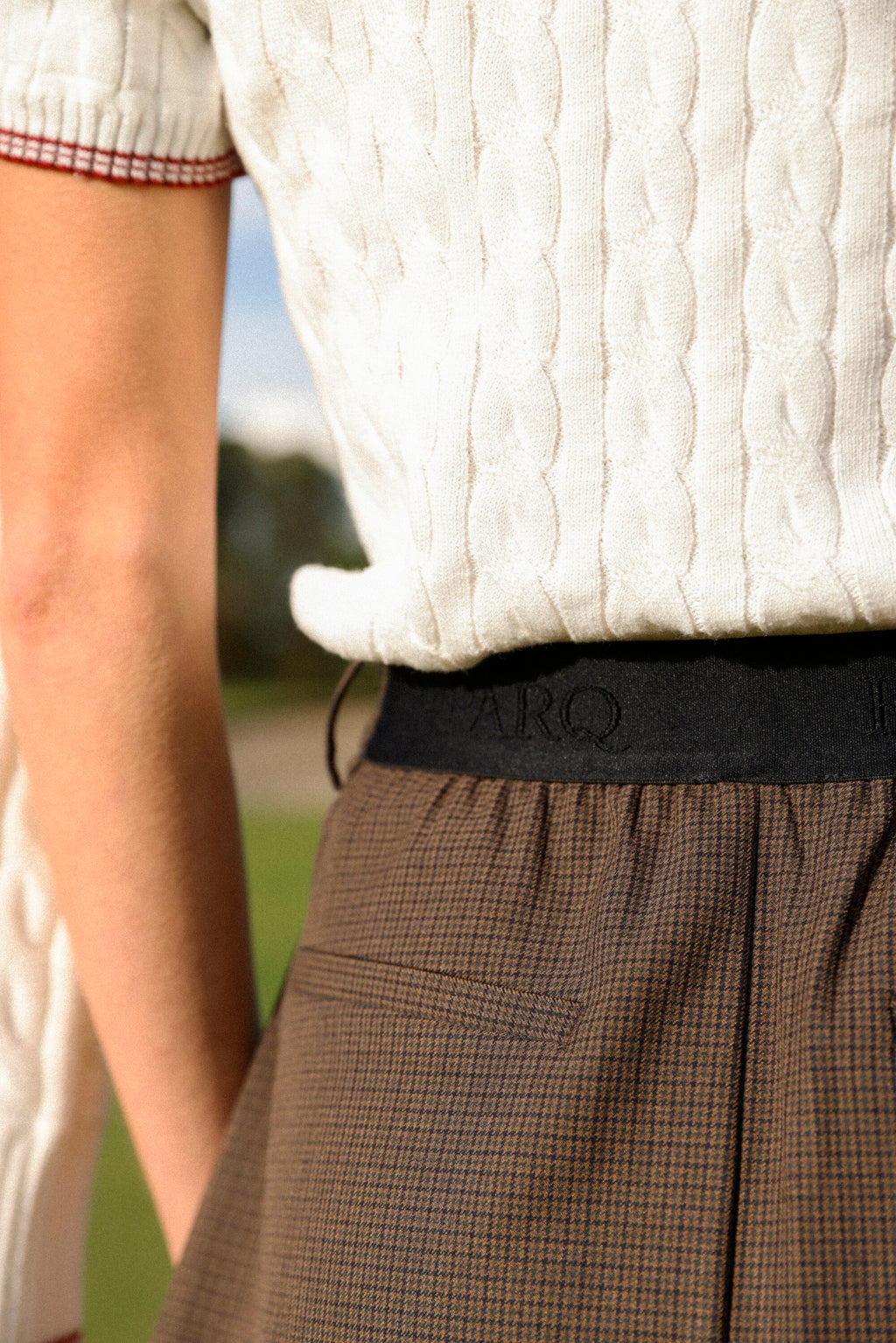 PORTRUSH KNIT POLO - IVORY
