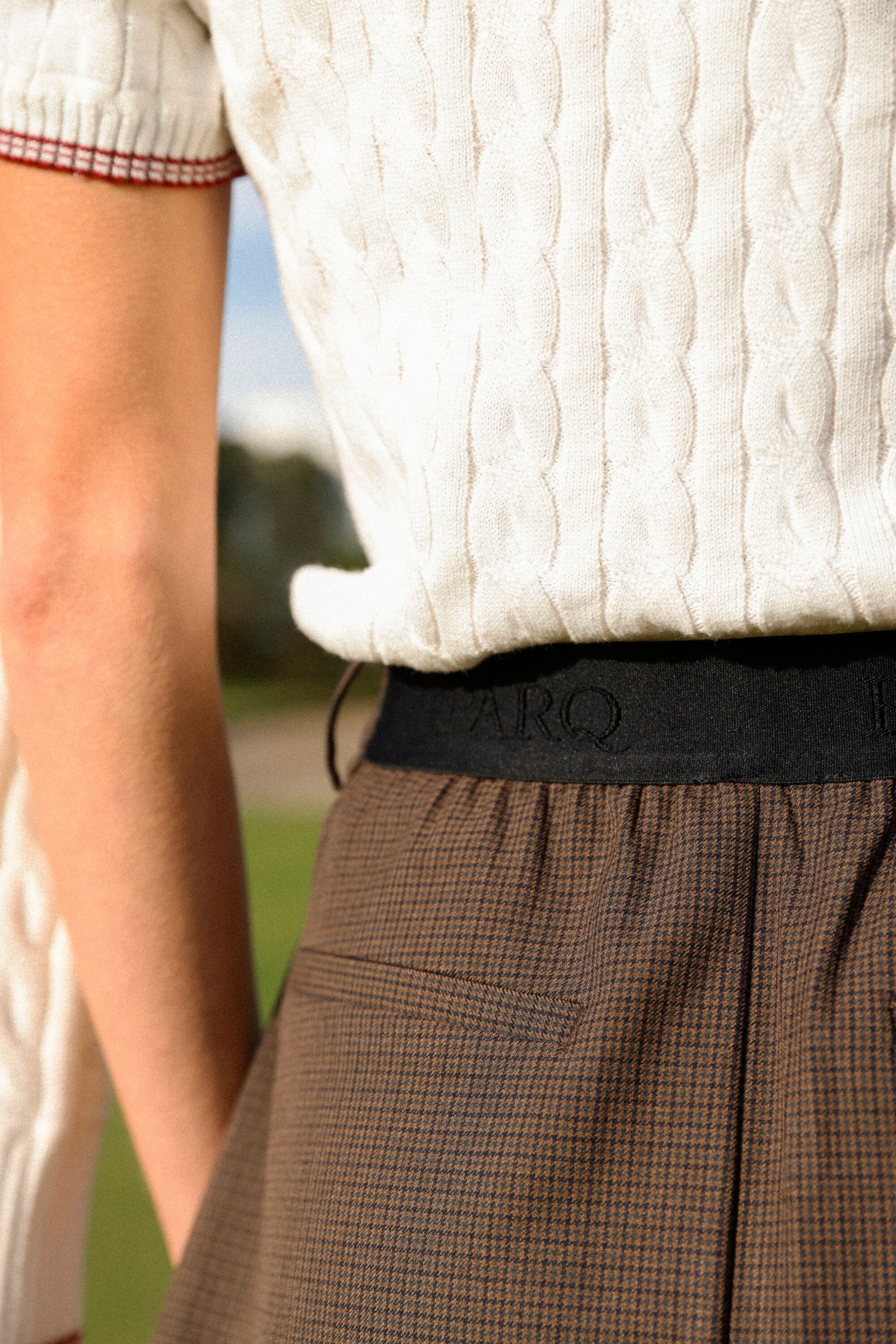 PORTRUSH KNIT POLO - IVORY