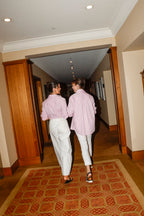 SOMERSET SHIRT - ROSEWATER STRIPE