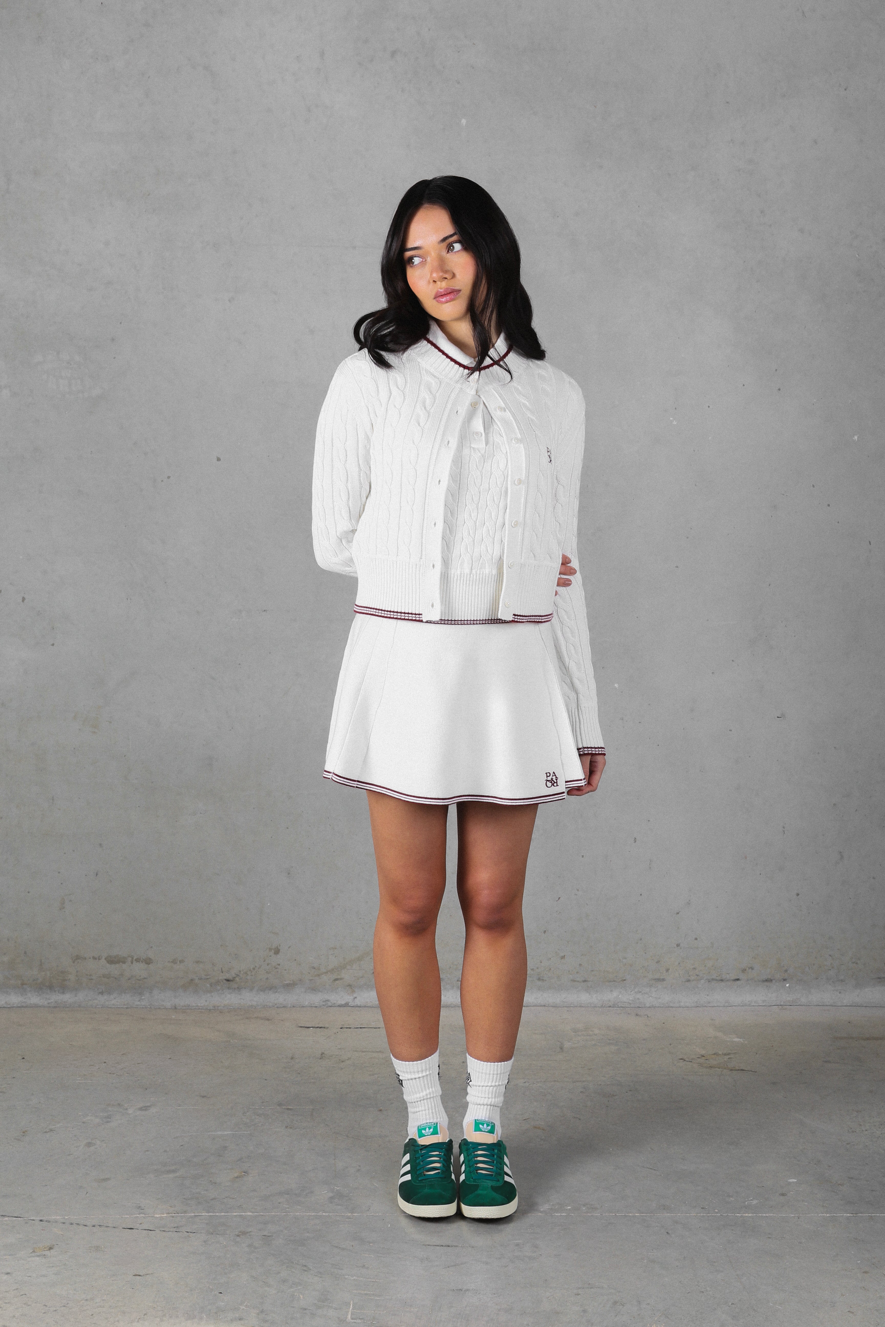 RIVIERA KNIT CARIDGAN - IVORY