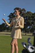 MERION KNIT DRESS - BUTTER