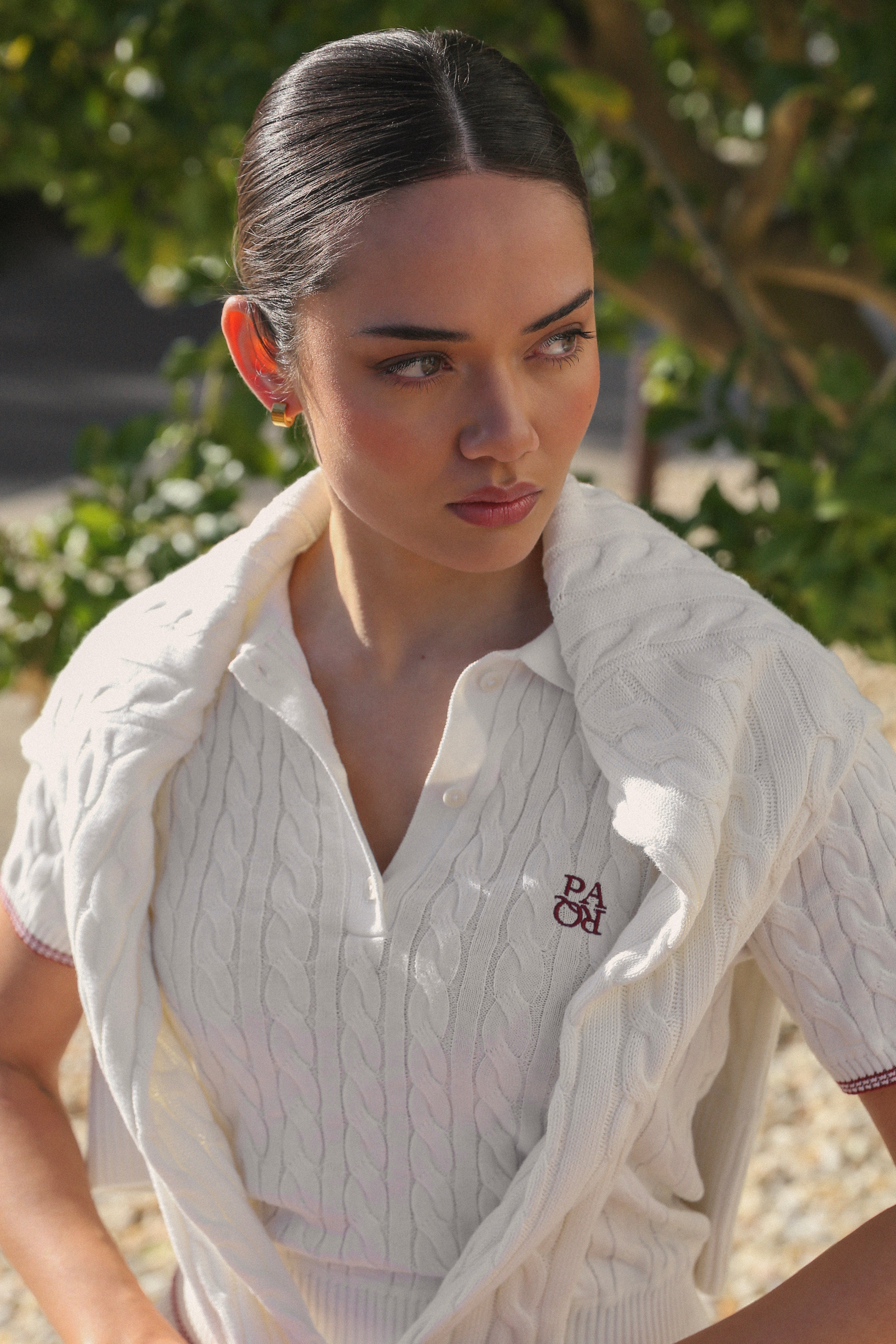 RIVIERA KNIT CARIDGAN - IVORY