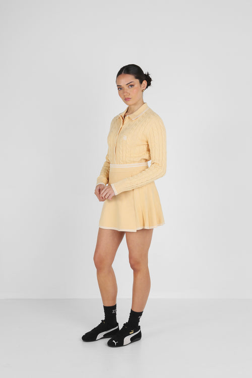 MERION KNIT DRESS - BUTTER