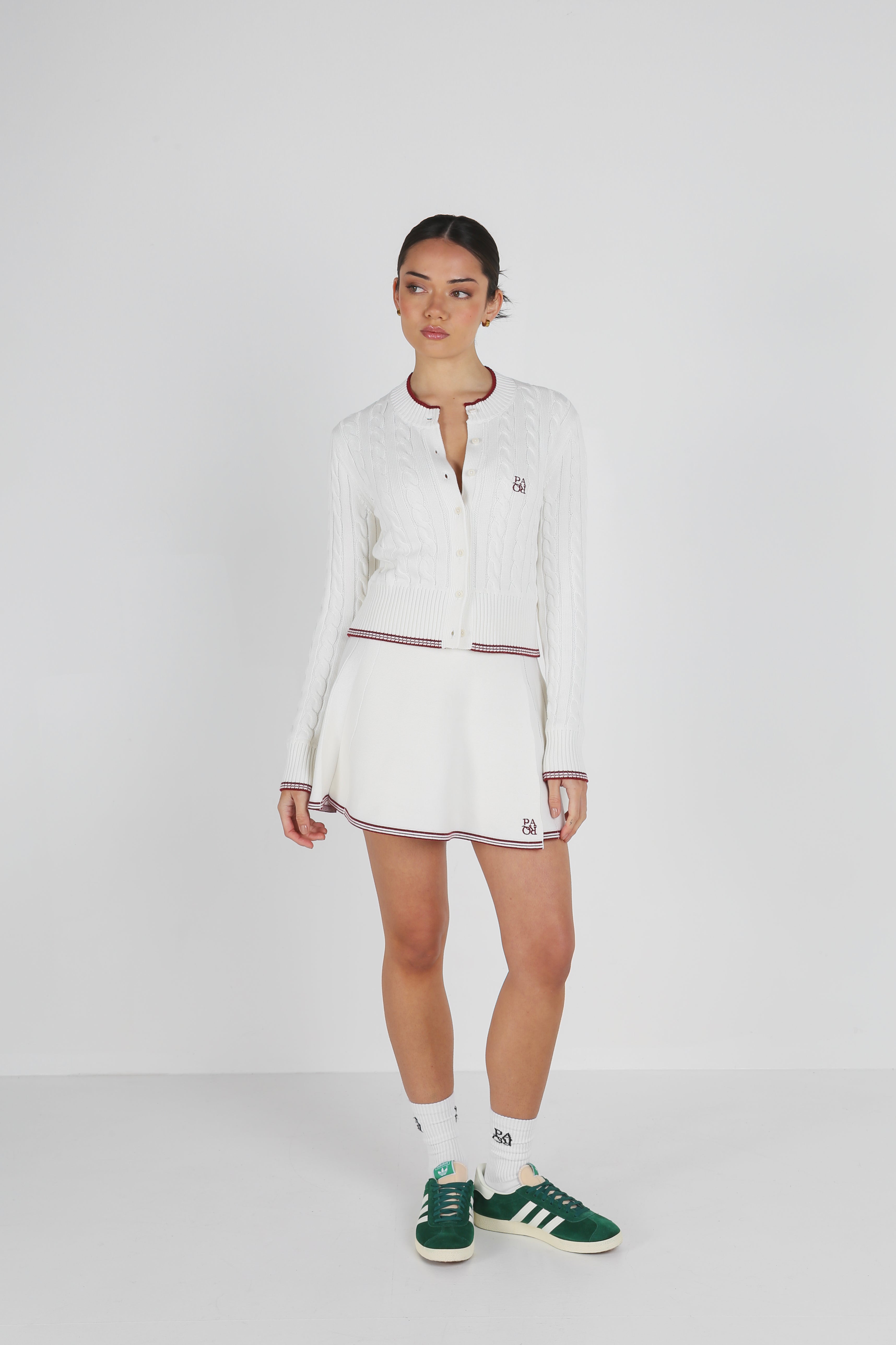 RIVIERA KNIT CARIDGAN - IVORY