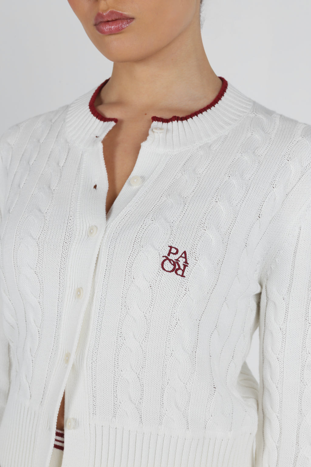 RIVIERA KNIT CARIDGAN - IVORY