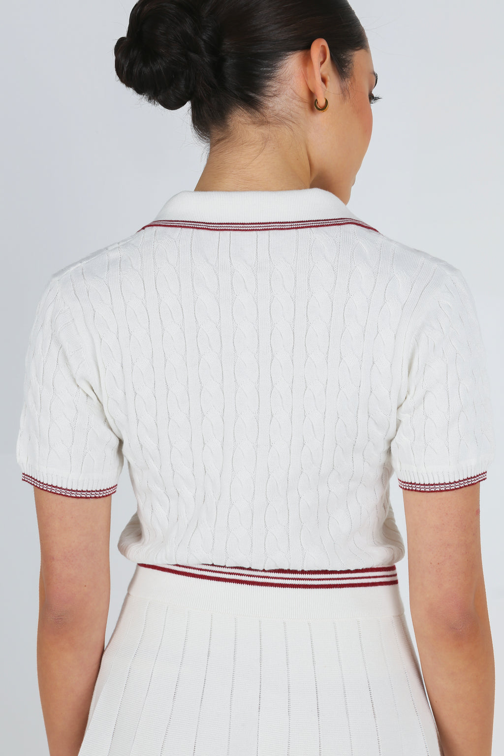 PORTRUSH KNIT POLO - IVORY