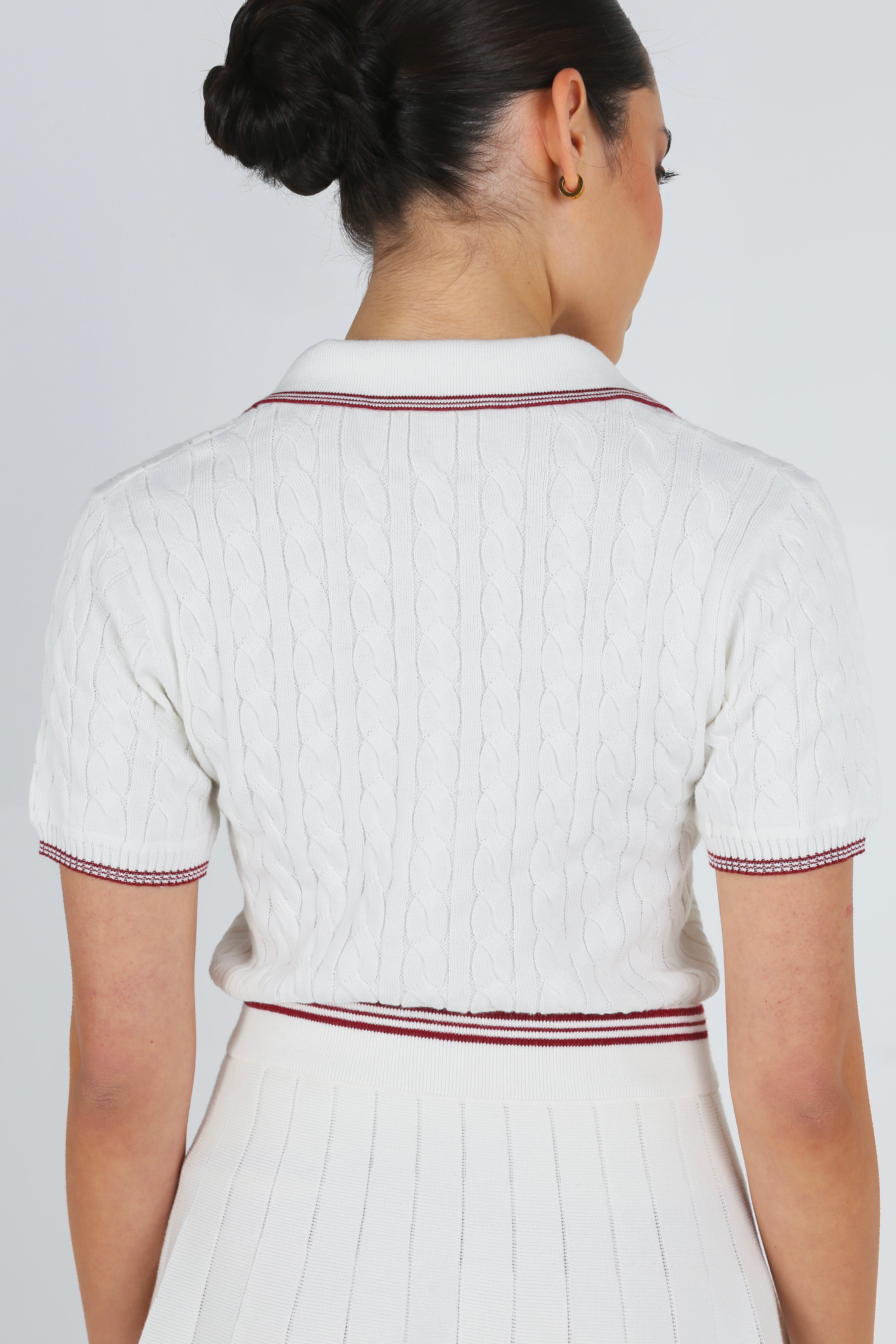 PORTRUSH KNIT POLO - IVORY