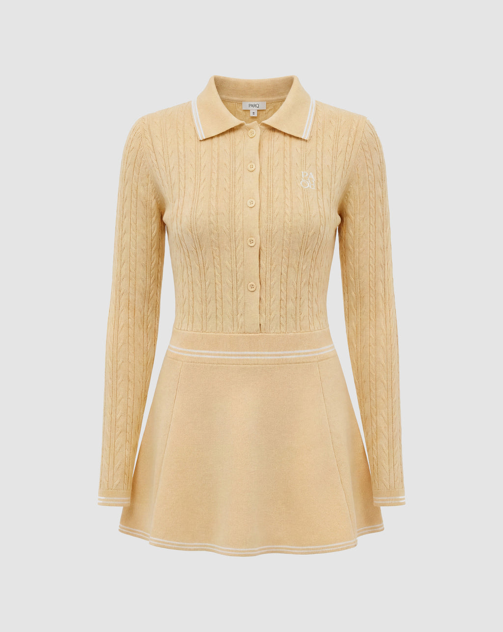 MERION KNIT DRESS - BUTTER YELLOW