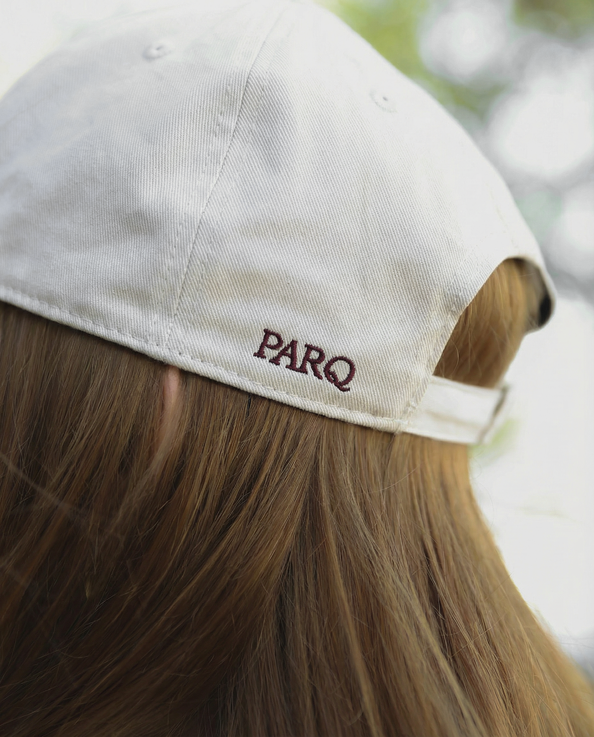 LOGO CAP - ECRU