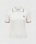 PORTRUSH KNIT POLO - IVORY