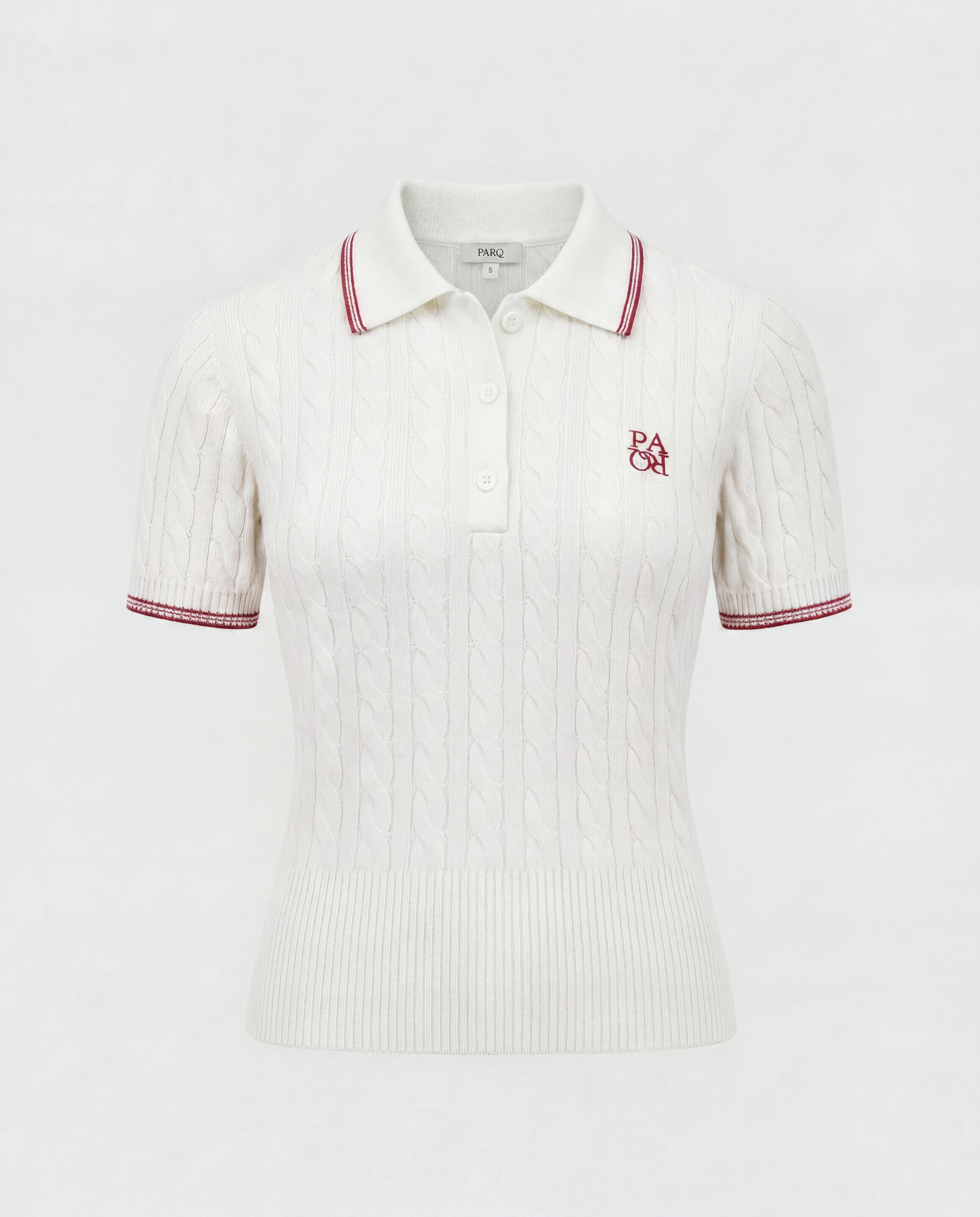 PORTRUSH KNIT POLO - IVORY