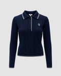 PRESTWICK KNIT POLO - NAVY