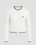 RIVIERA KNIT CARDIGAN - IVORY