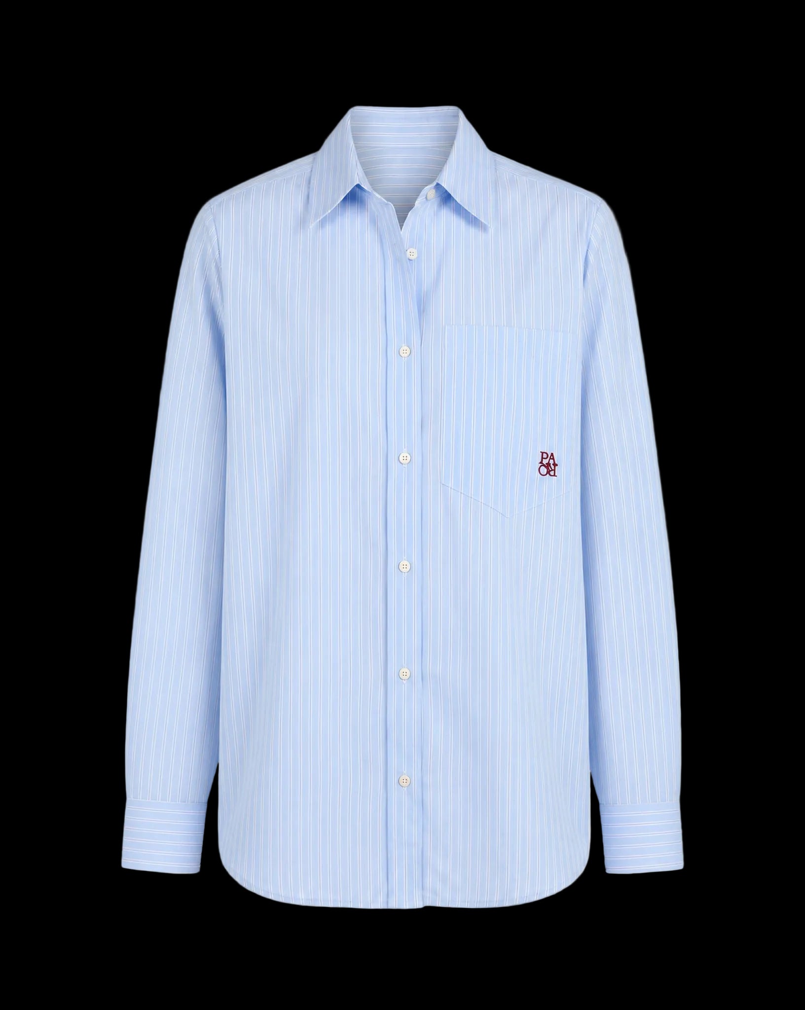 PARQ SOMERSET SHIRT - LIGHT BLUE STRIPE