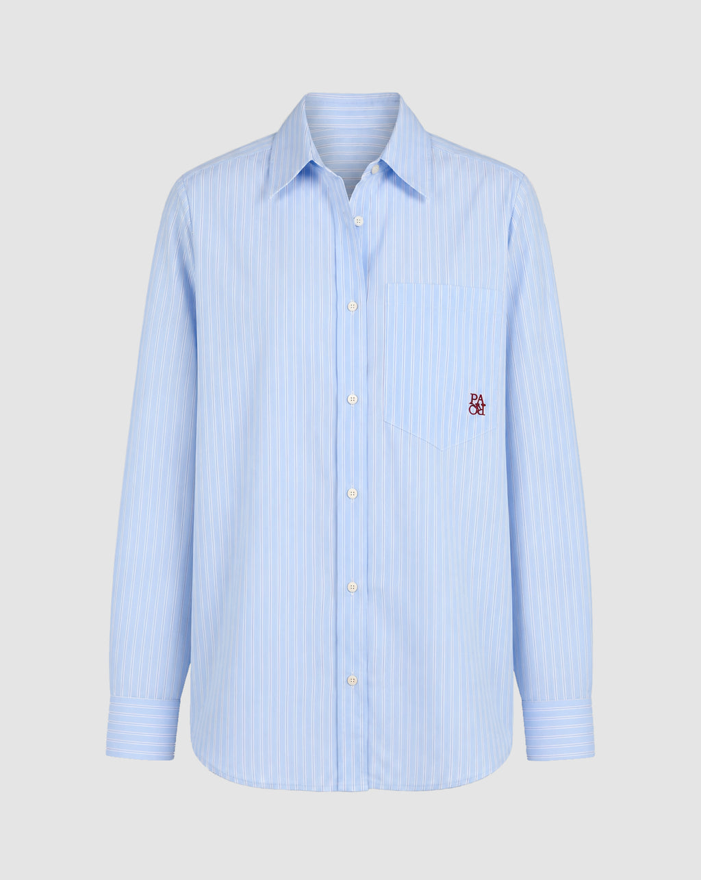 SOMERSET SHIRT - SKY BLUE STRIPE