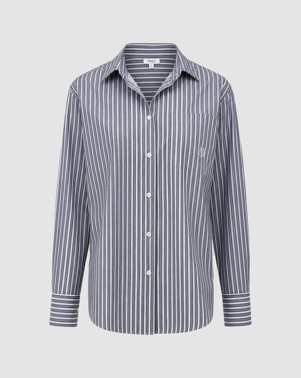 SOMERSET SHIRT - NAVY STRIPE