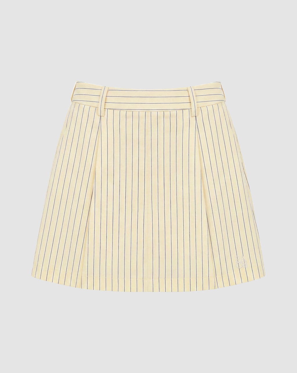 SWINLEY SKORT - BUTTER YELLOW STRIPE