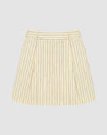 SWINLEY SKORT - BUTTER YELLOW STRIPE